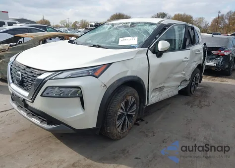 2021 Nissan Rogue Sv Fwd from USA, damaged, VIN JN8AT3BA8MW011869